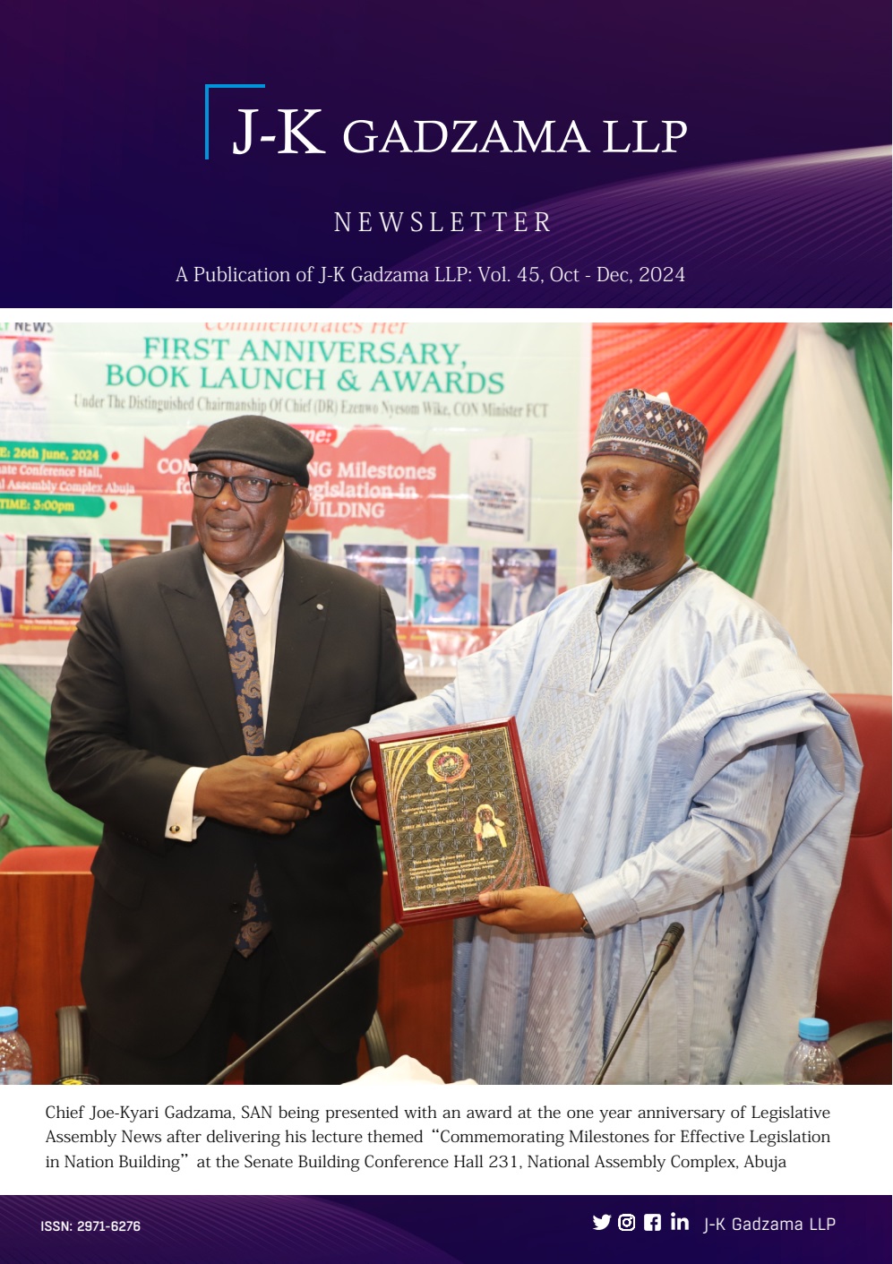 Cover of VOL. 45, (OCT - DEC 2024)